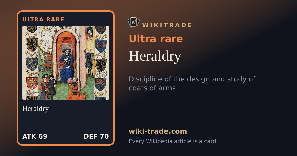 Heraldry — Ultra rare card