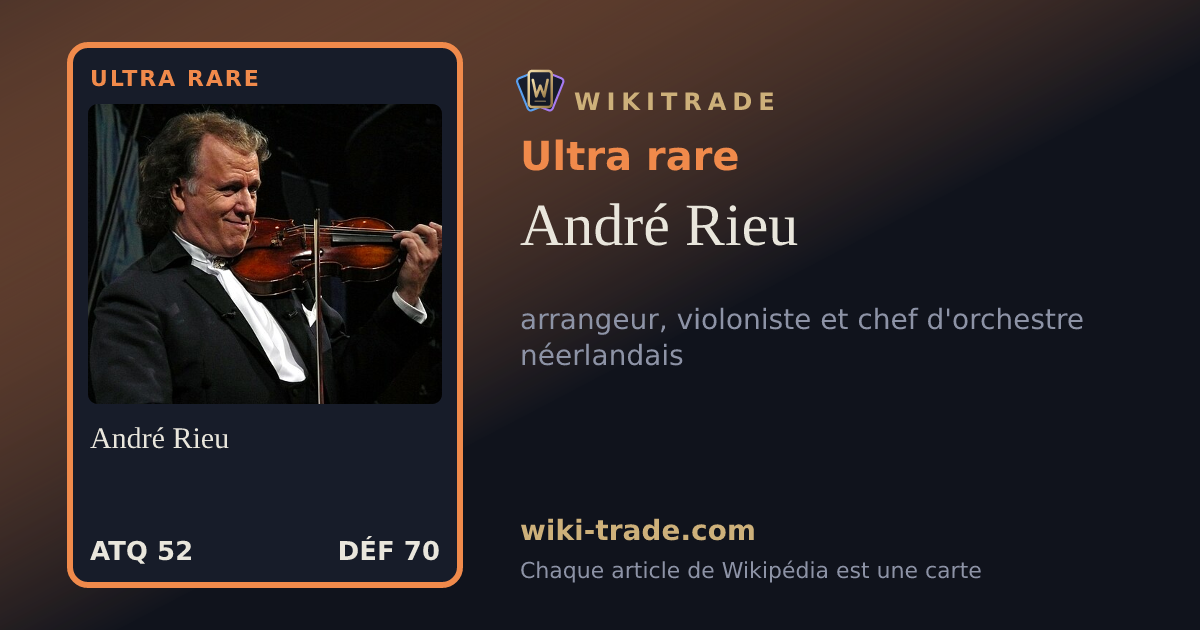 André Rieu — carte Ultra rare