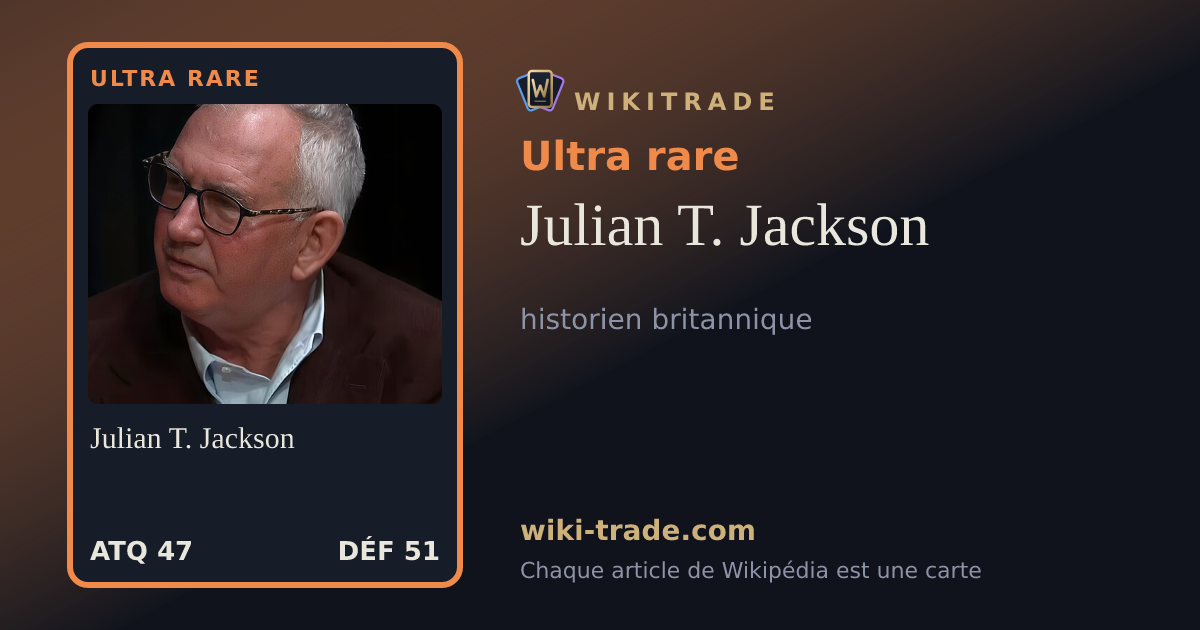 Julian T. Jackson — carte Ultra rare