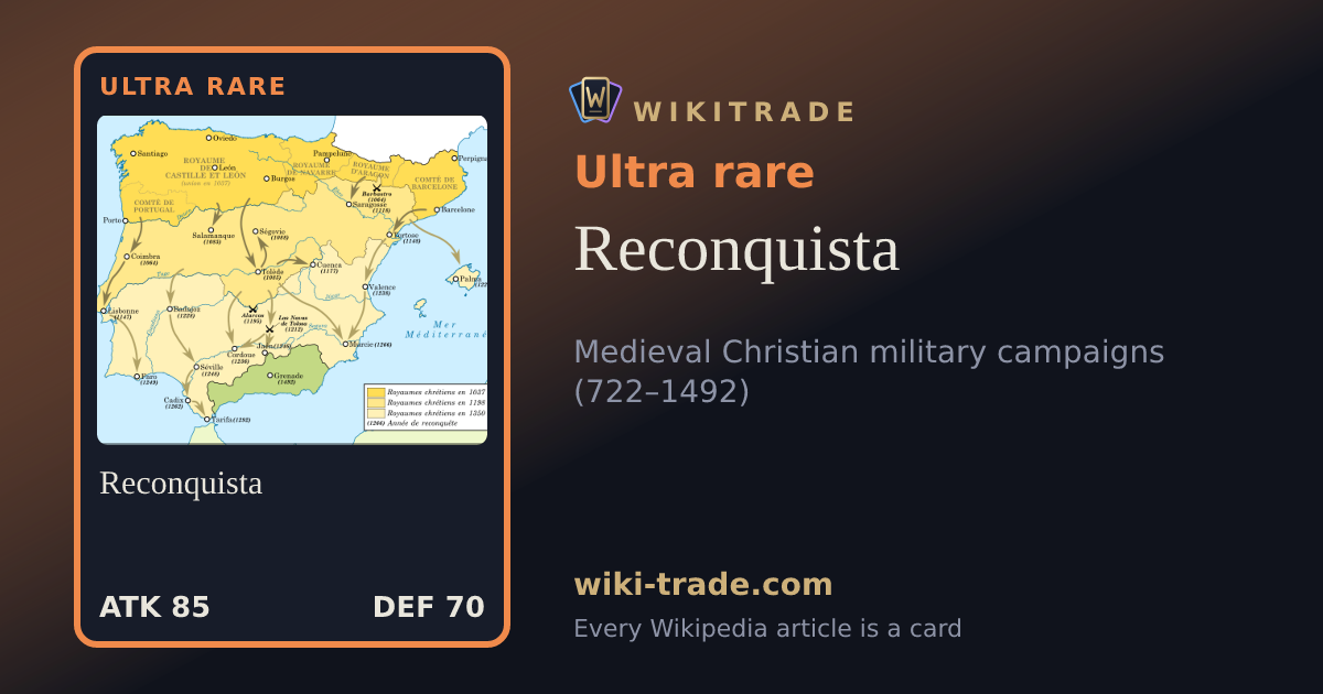 Reconquista — Ultra rare card