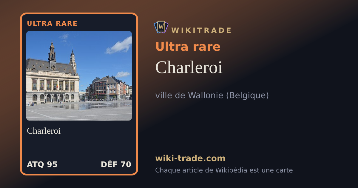 Charleroi — carte Ultra rare