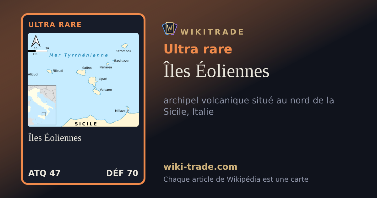 Îles Éoliennes — carte Ultra rare
