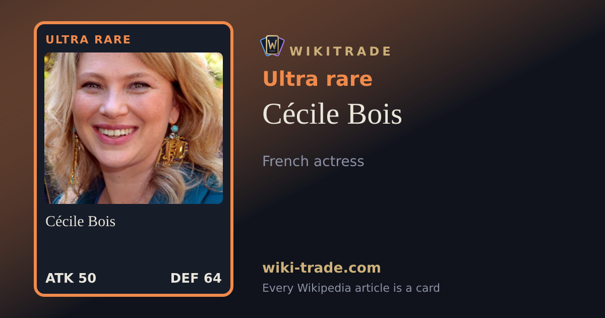 Cécile Bois — Ultra rare card