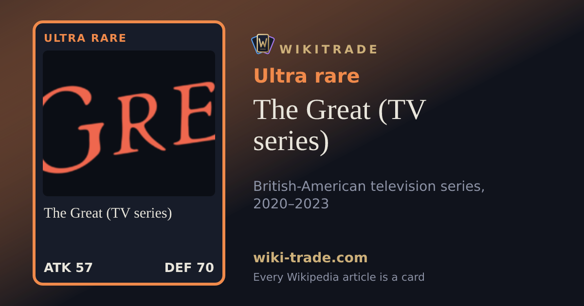 The Great (TV series) — Ultra rare card