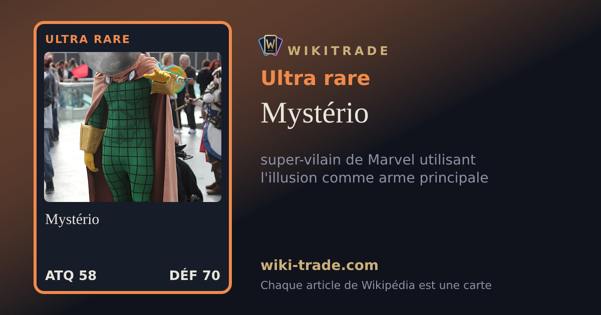 Mystério — carte Ultra rare