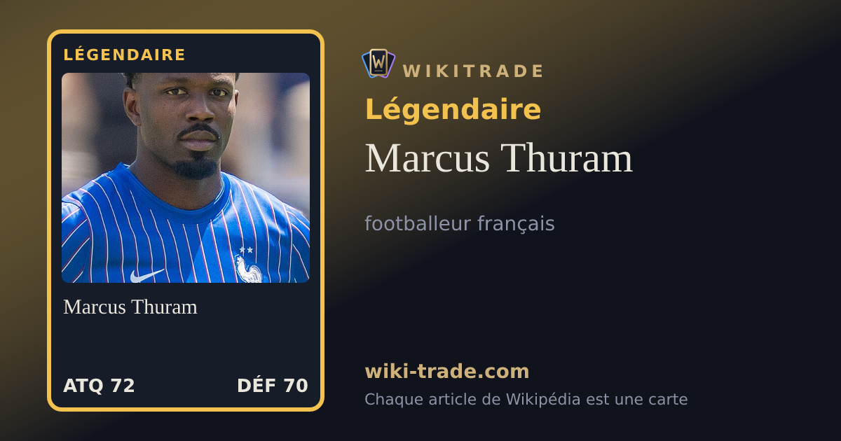 Marcus Thuram — carte Légendaire