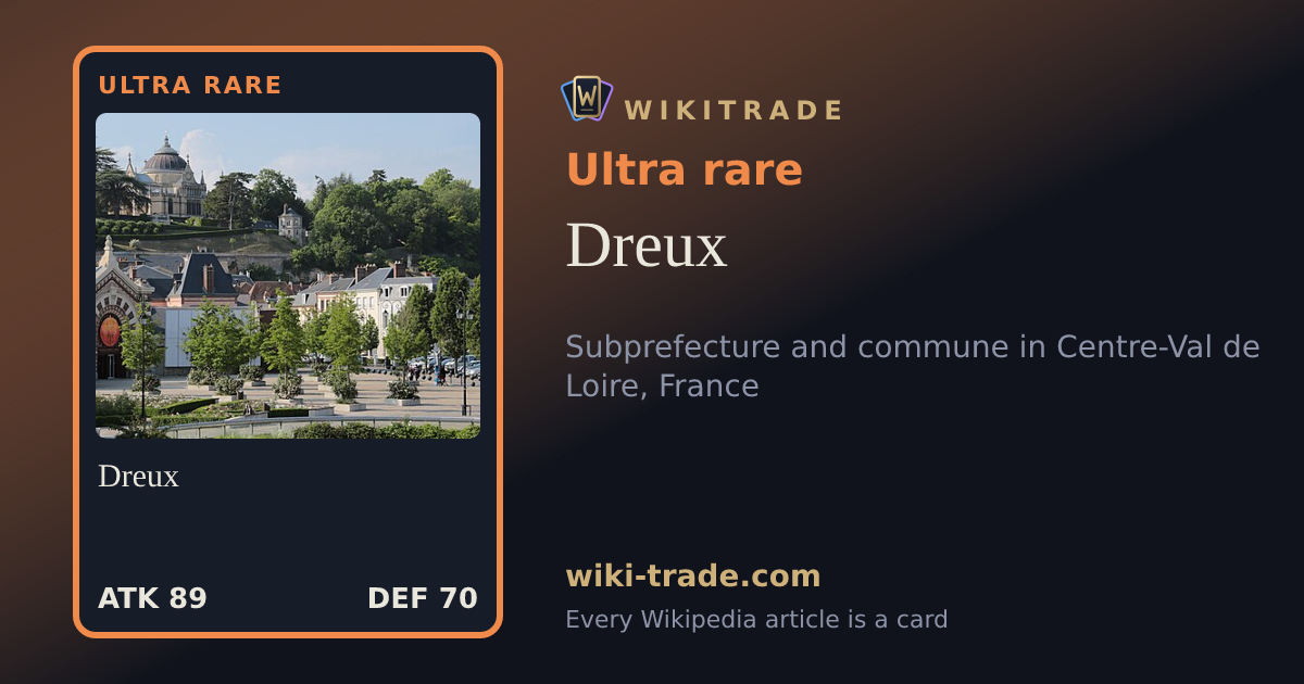 Dreux — Ultra rare card