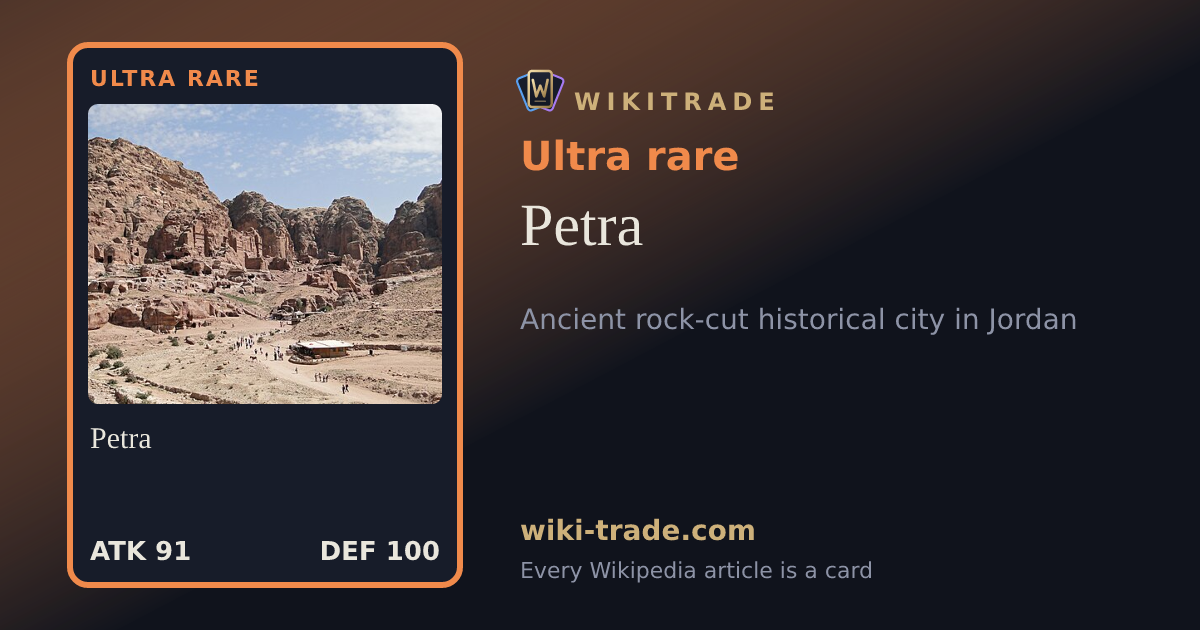 Petra — Ultra rare card