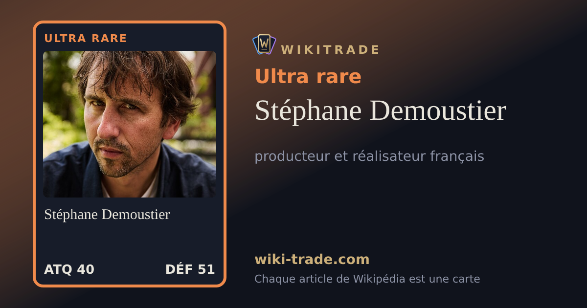 Stéphane Demoustier — carte Ultra rare