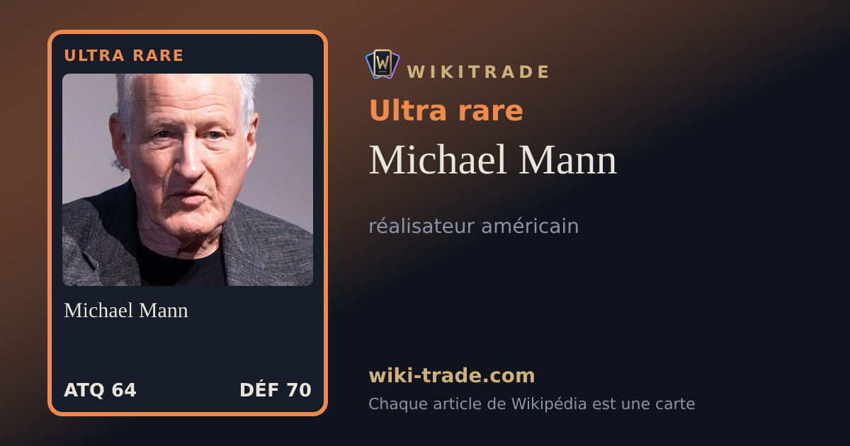 Michael Mann — carte Ultra rare