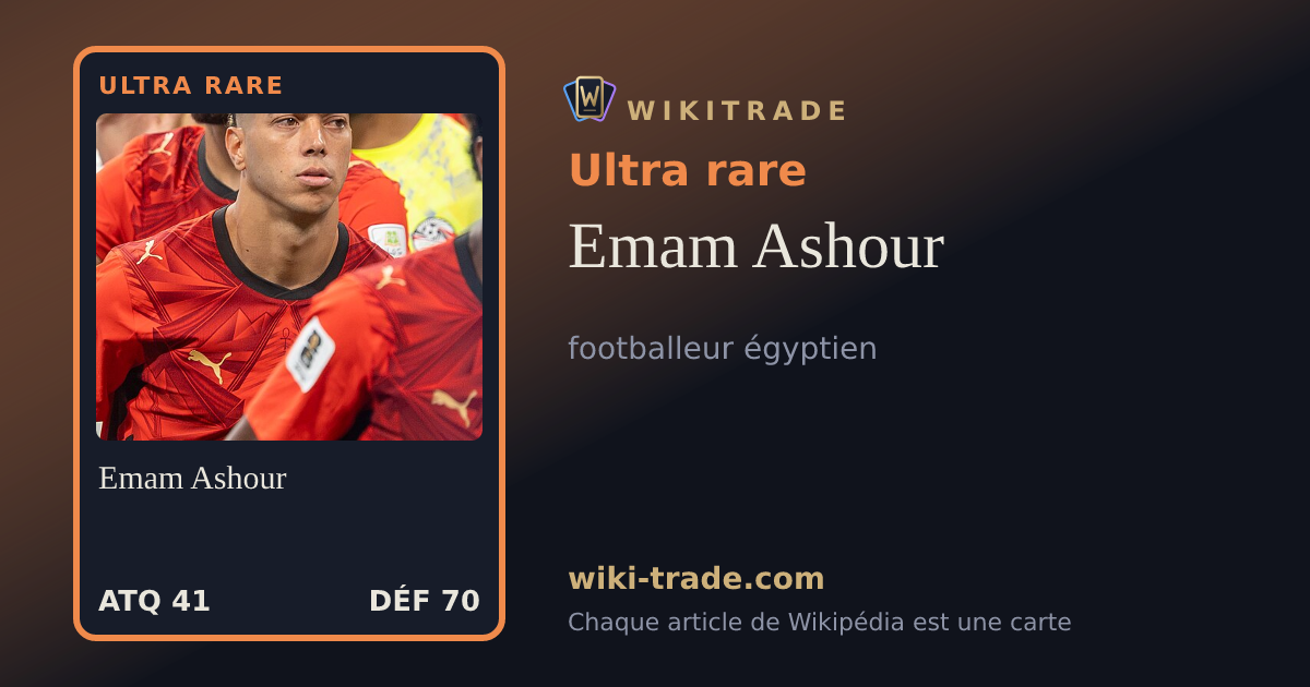 Emam Ashour — carte Ultra rare