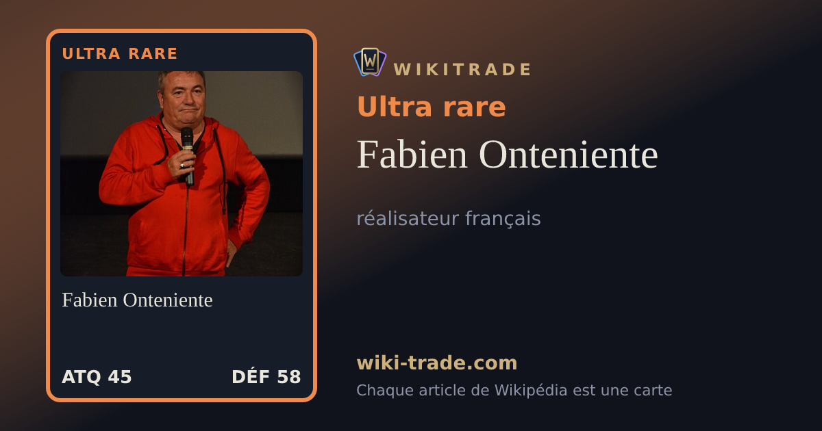 Fabien Onteniente — carte Ultra rare