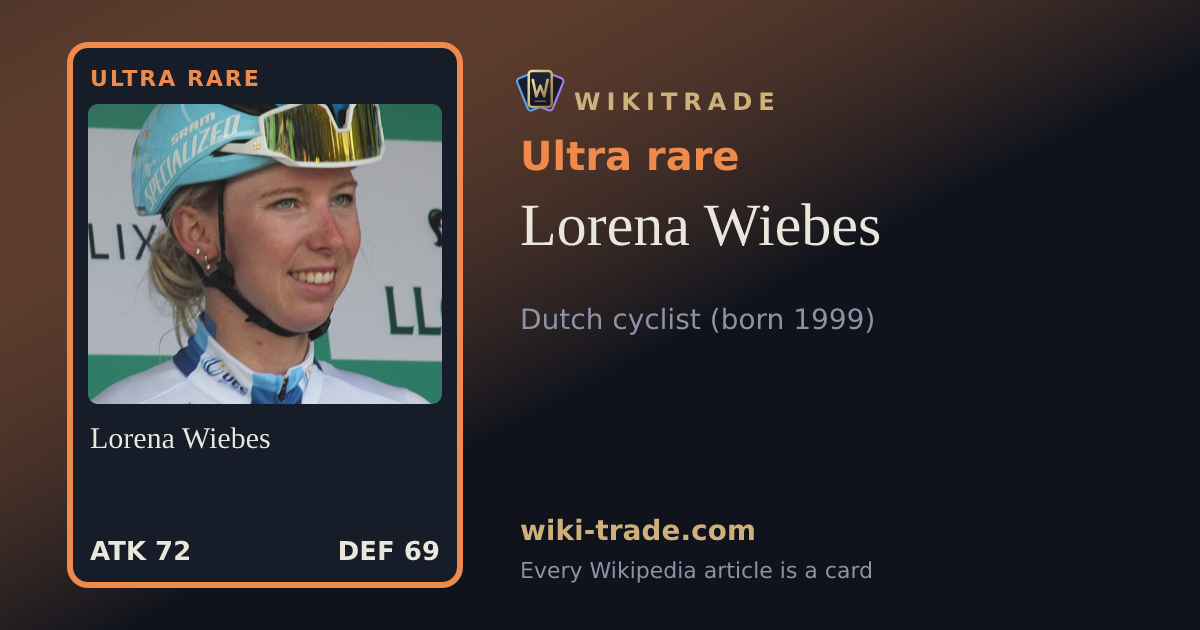 Lorena Wiebes — Ultra rare card