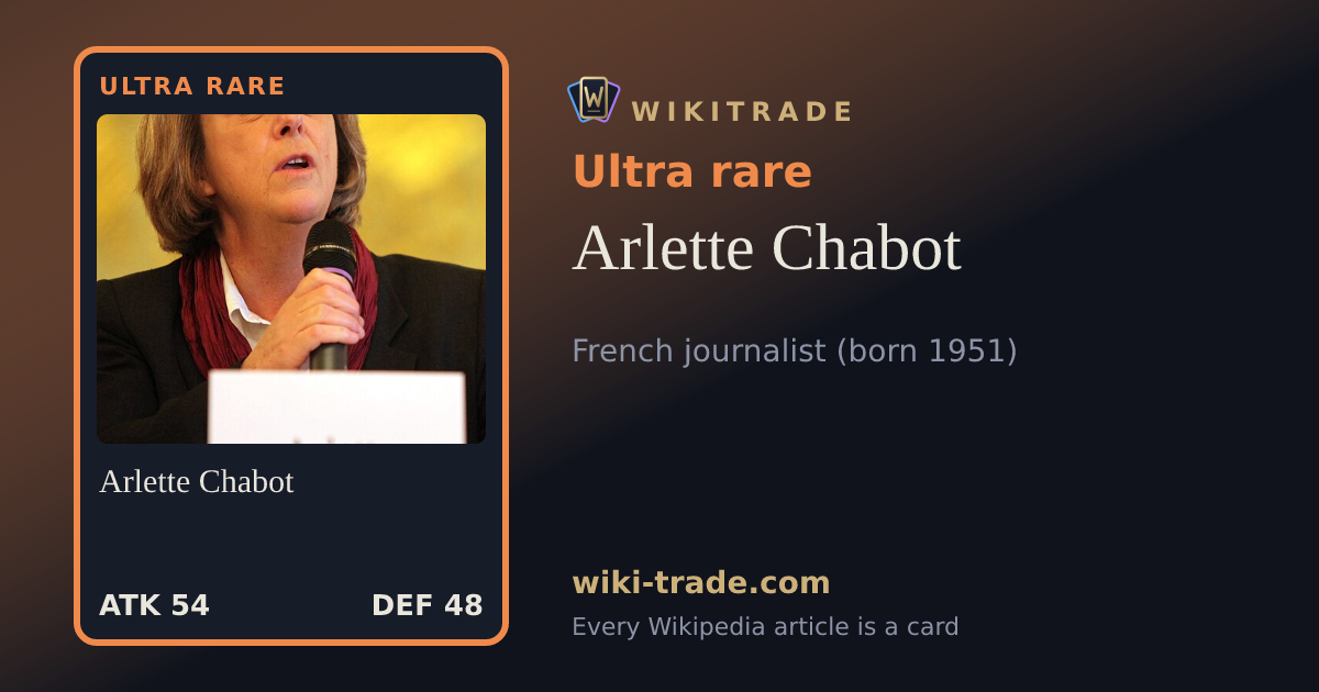 Arlette Chabot — Ultra rare card