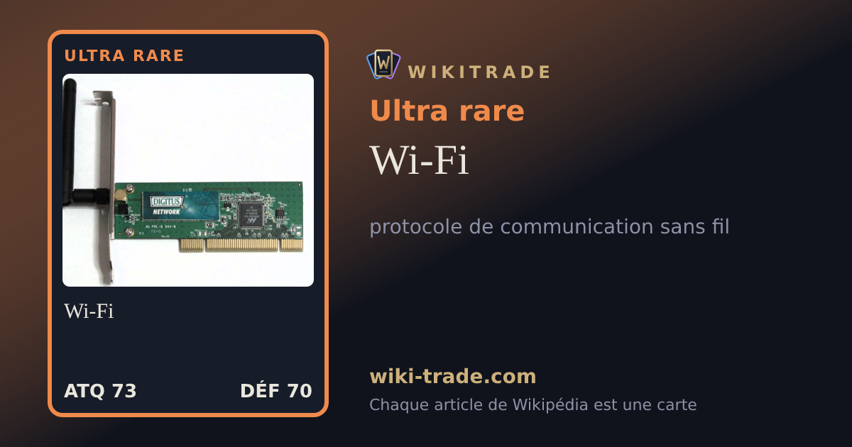 Wi-Fi — carte Ultra rare