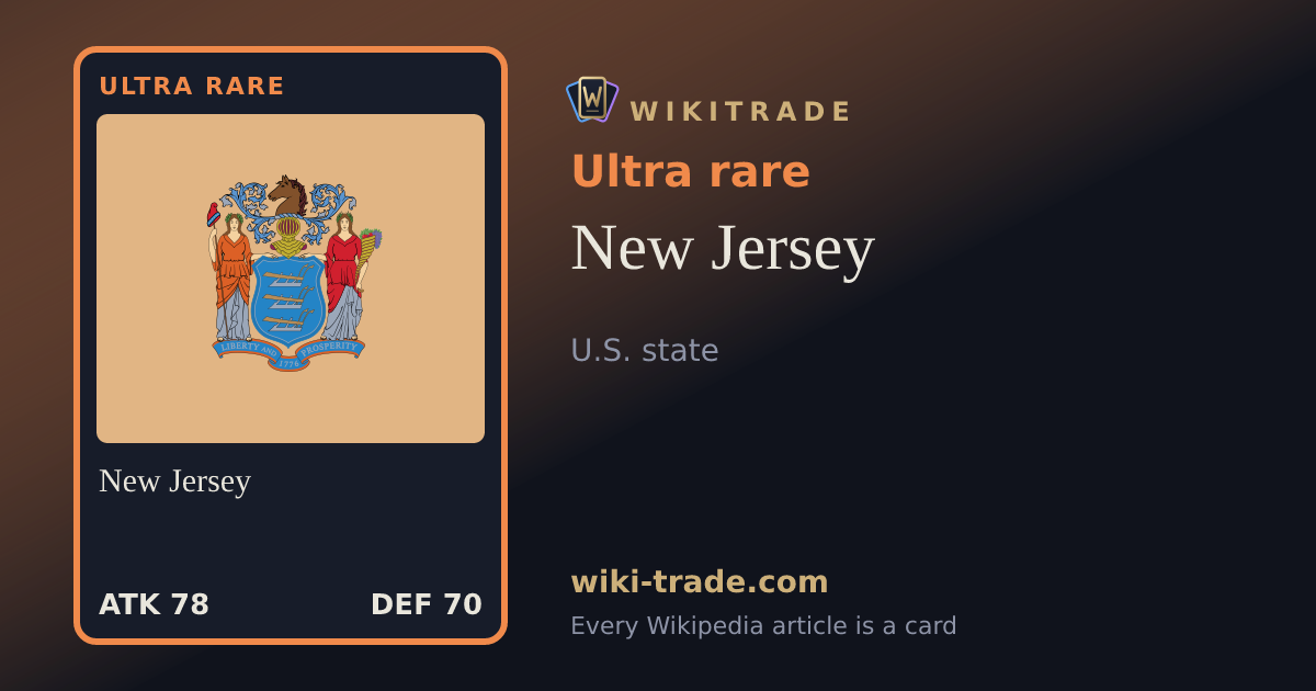 New Jersey — Ultra rare card