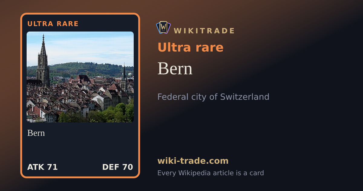 Bern — Ultra rare card