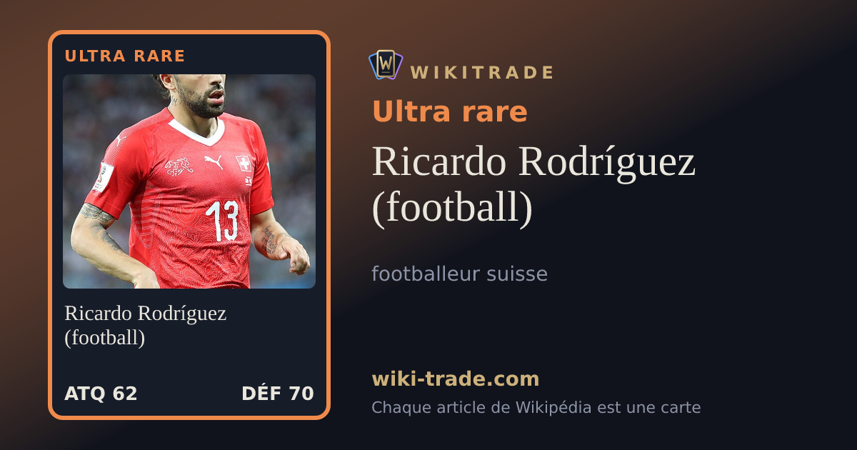 Ricardo Rodríguez (football) — carte Ultra rare