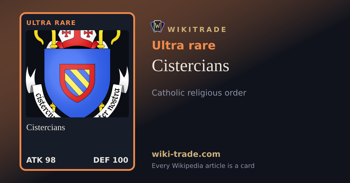 Cistercians — Ultra rare card