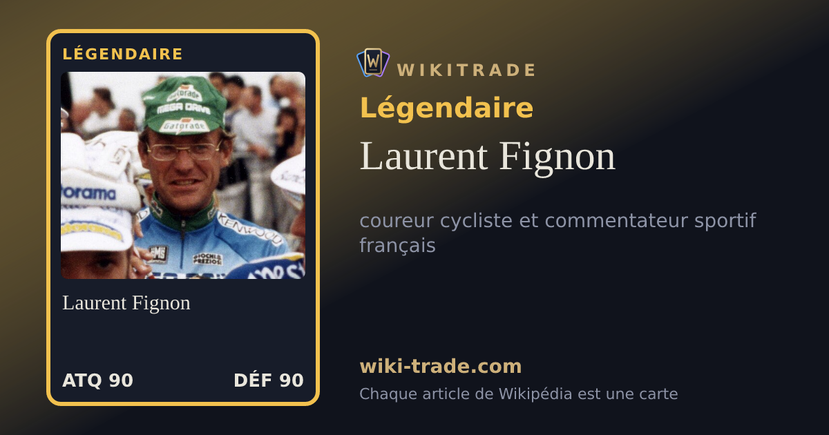 Laurent Fignon — carte Légendaire