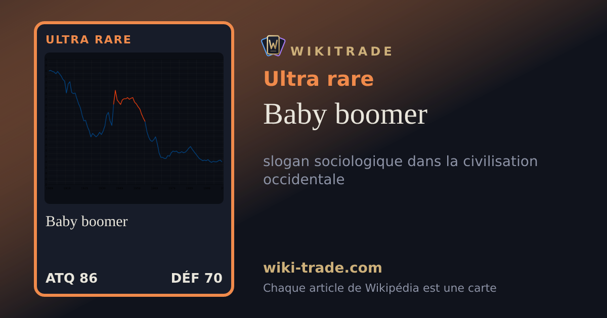 Baby boomer — carte Ultra rare