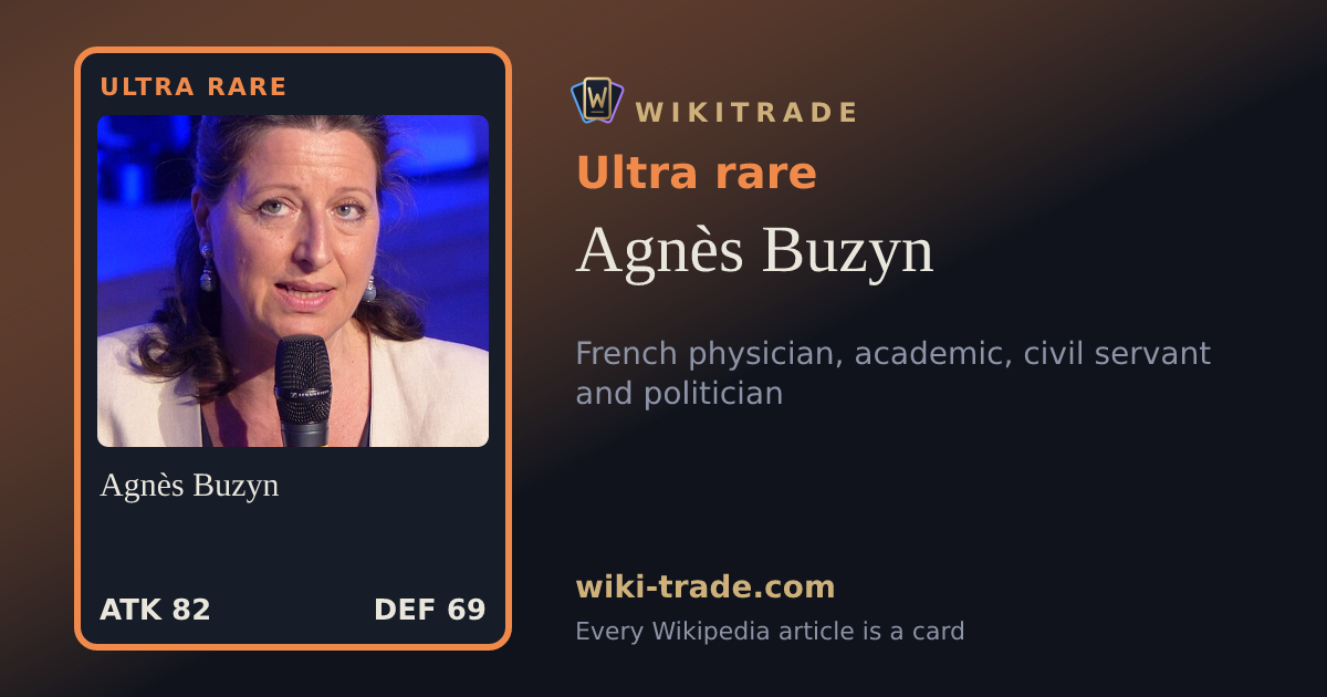 Agnès Buzyn — Ultra rare card