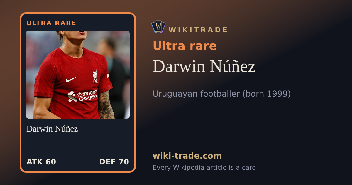 Darwin Núñez — Ultra rare card