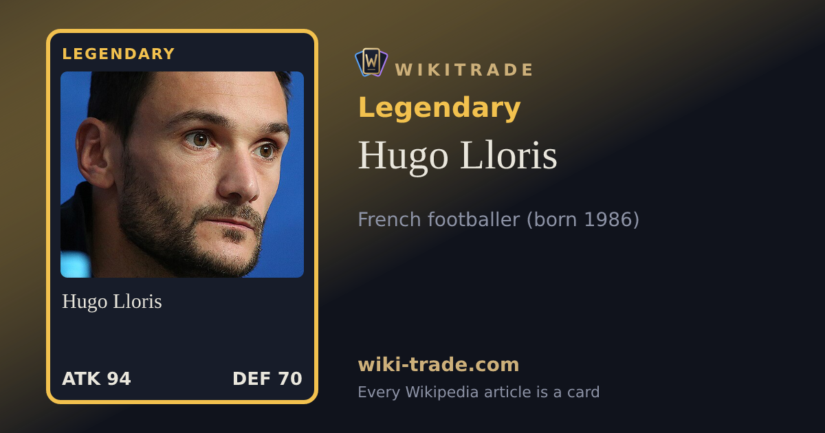 Hugo Lloris — Legendary card
