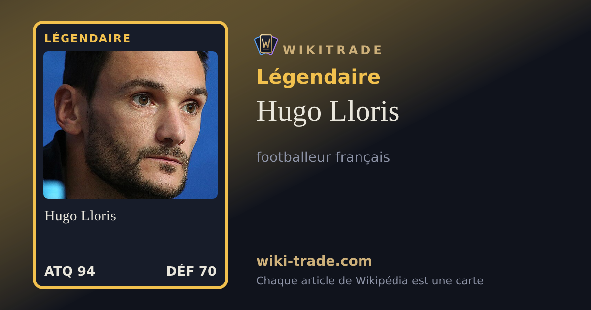 Hugo Lloris — carte Légendaire