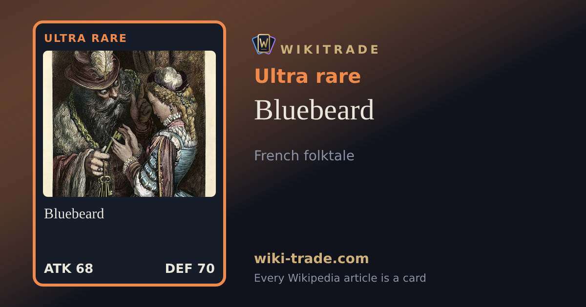 Bluebeard — Ultra rare card
