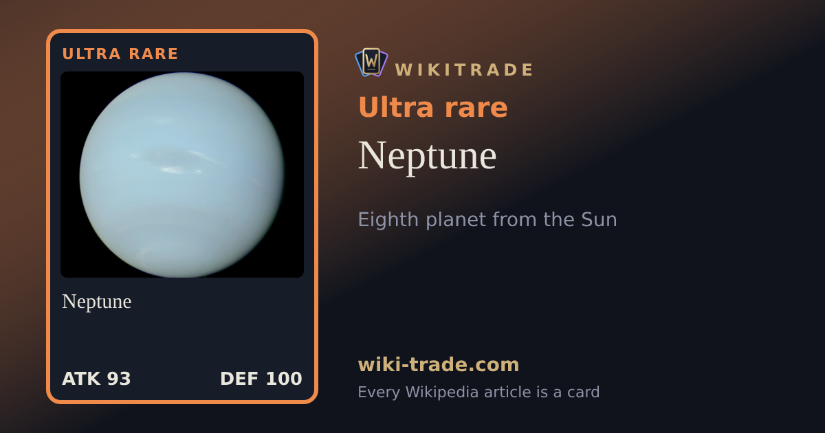 Neptune — Ultra rare card