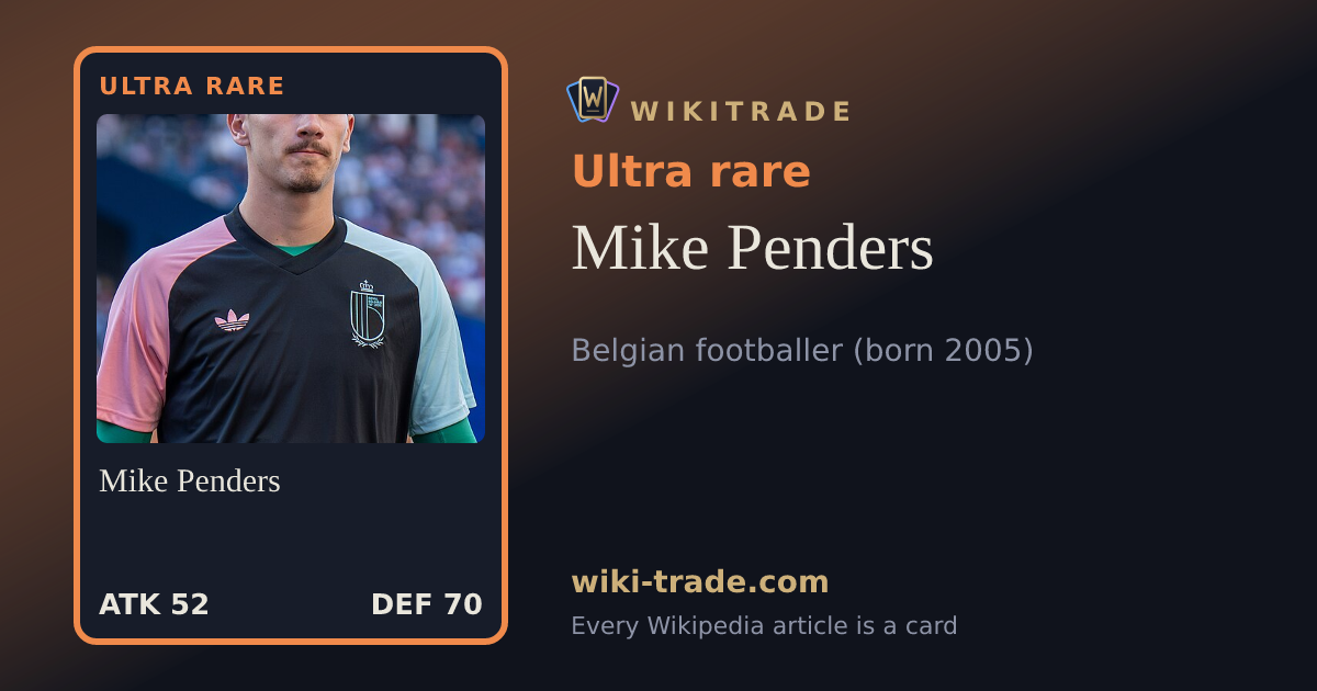Mike Penders — Ultra rare card