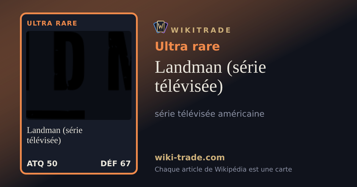 Landman (série télévisée) — carte Ultra rare