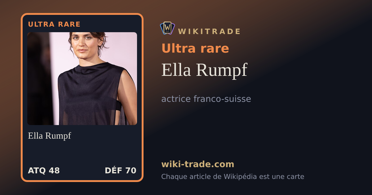Ella Rumpf — carte Ultra rare