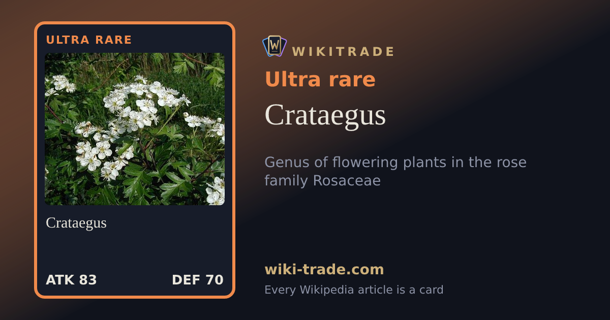 Crataegus — Ultra rare card