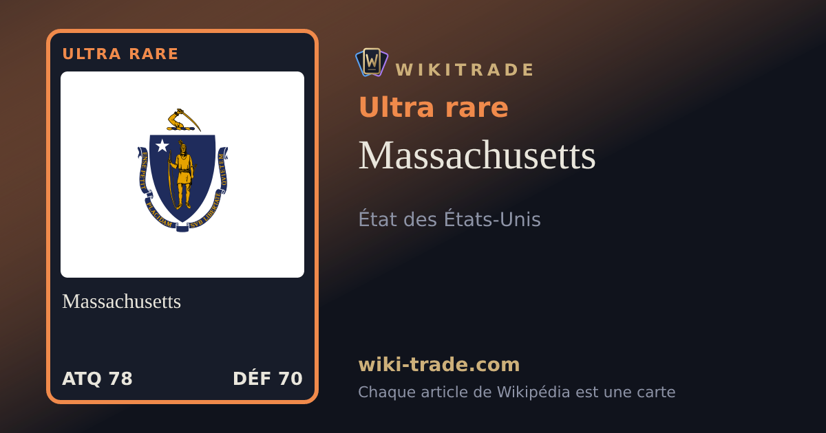 Massachusetts — carte Ultra rare