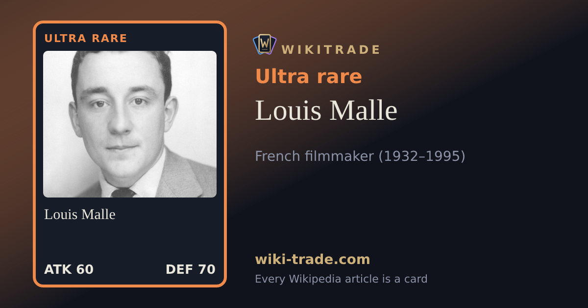 Louis Malle — Ultra rare card