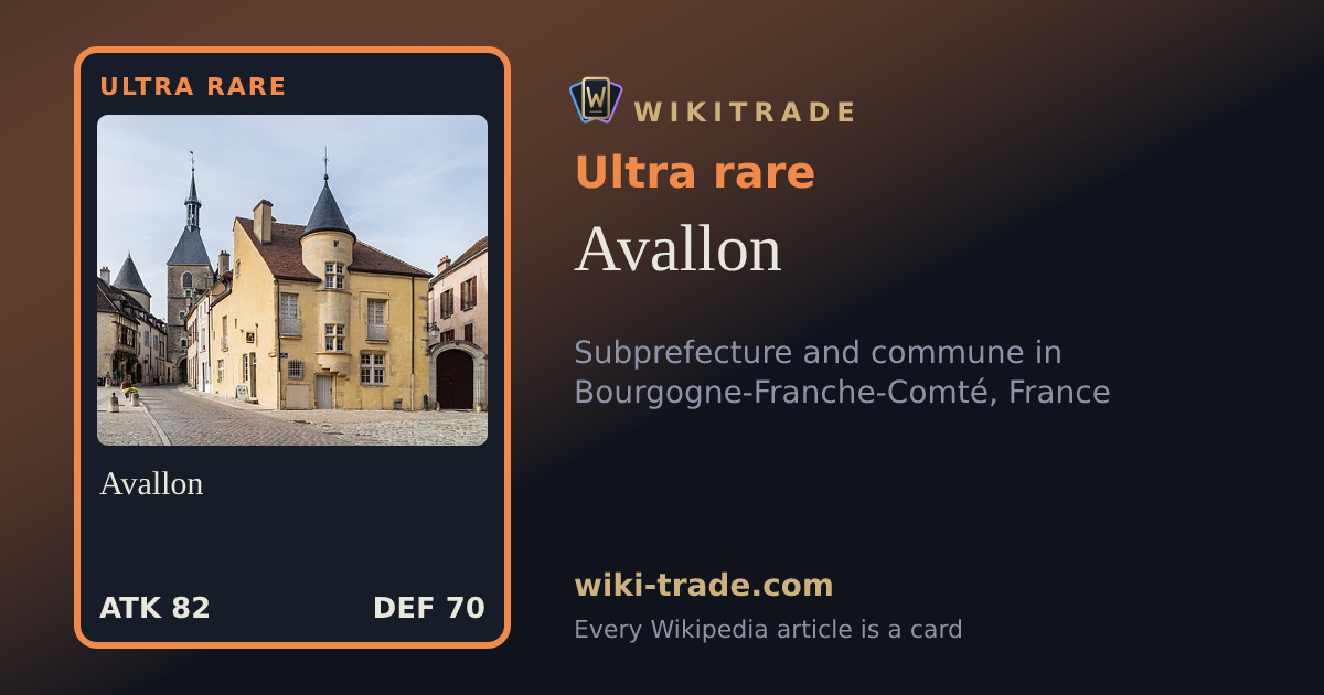 Avallon — Ultra rare card