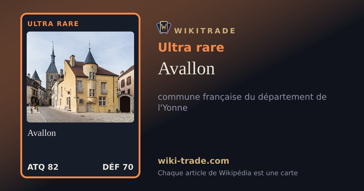 Avallon — carte Ultra rare
