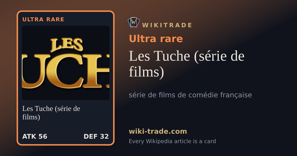 Les Tuche (série de films) — Ultra rare card