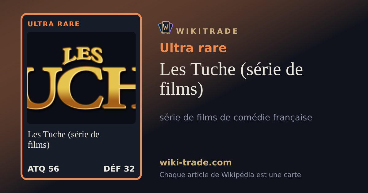 Les Tuche (série de films) — carte Ultra rare