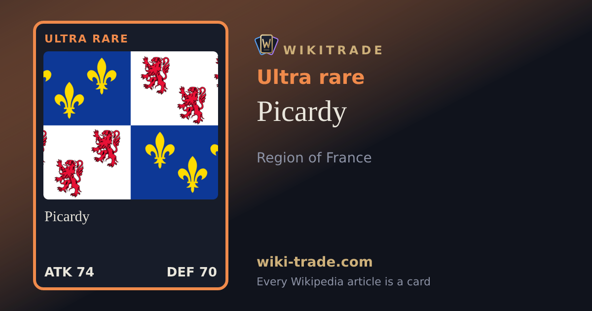 Picardy — Ultra rare card