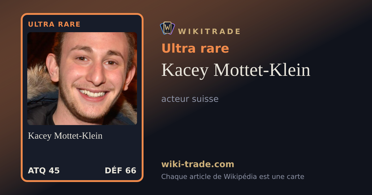 Kacey Mottet-Klein — carte Ultra rare