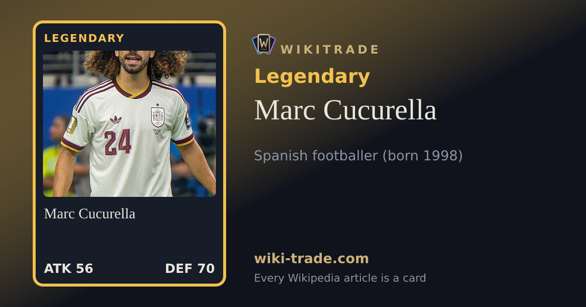 Marc Cucurella — Legendary card