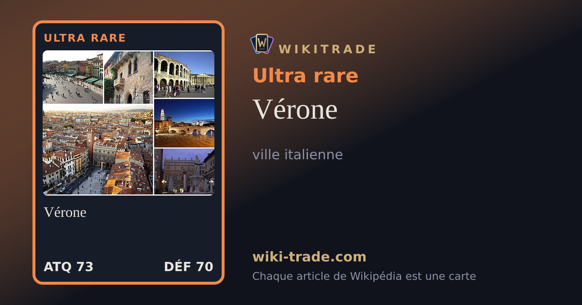 Vérone — carte Ultra rare