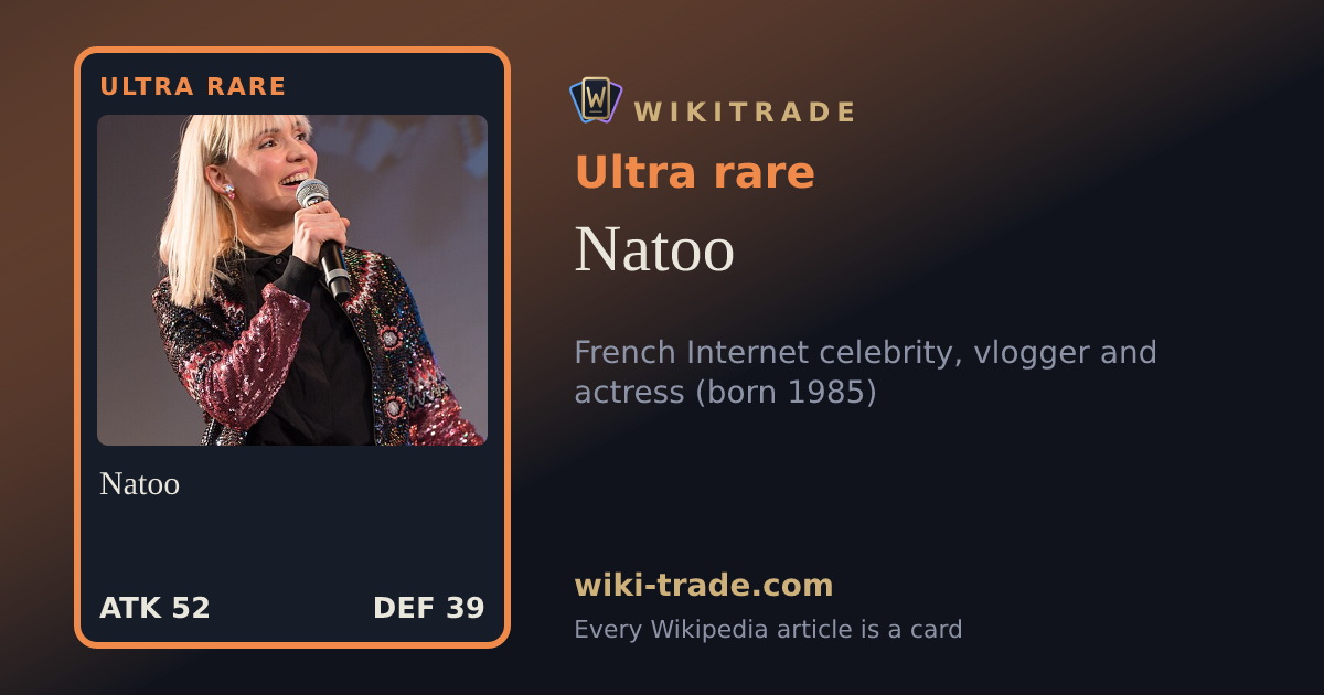 Natoo — Ultra rare card