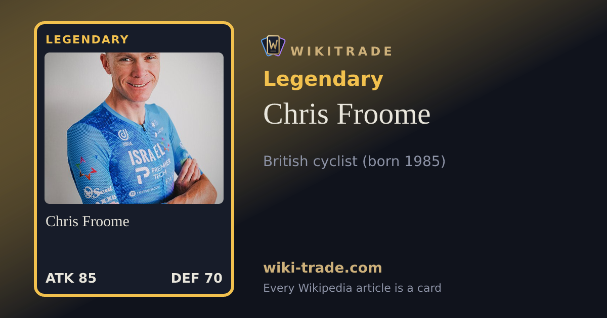 Chris Froome — Legendary card