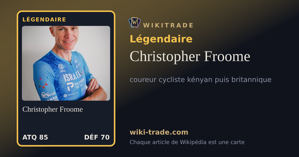 Christopher Froome — carte Légendaire