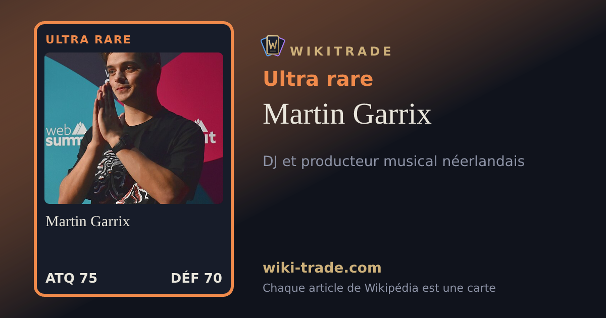 Martin Garrix — carte Ultra rare