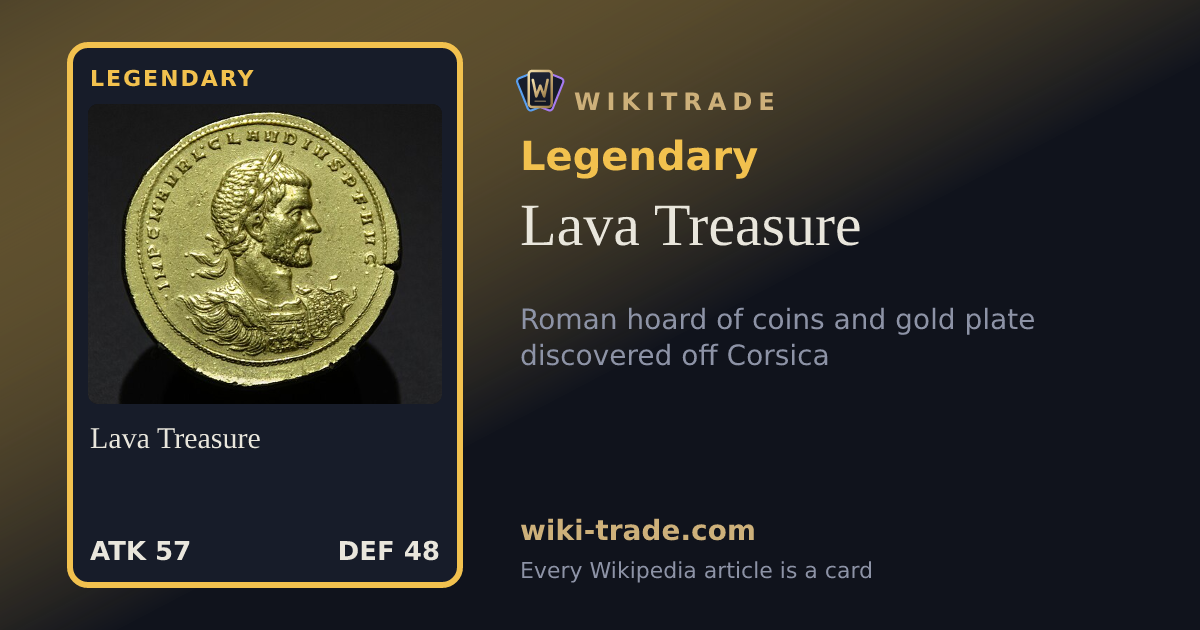 Lava Treasure — Legendary card